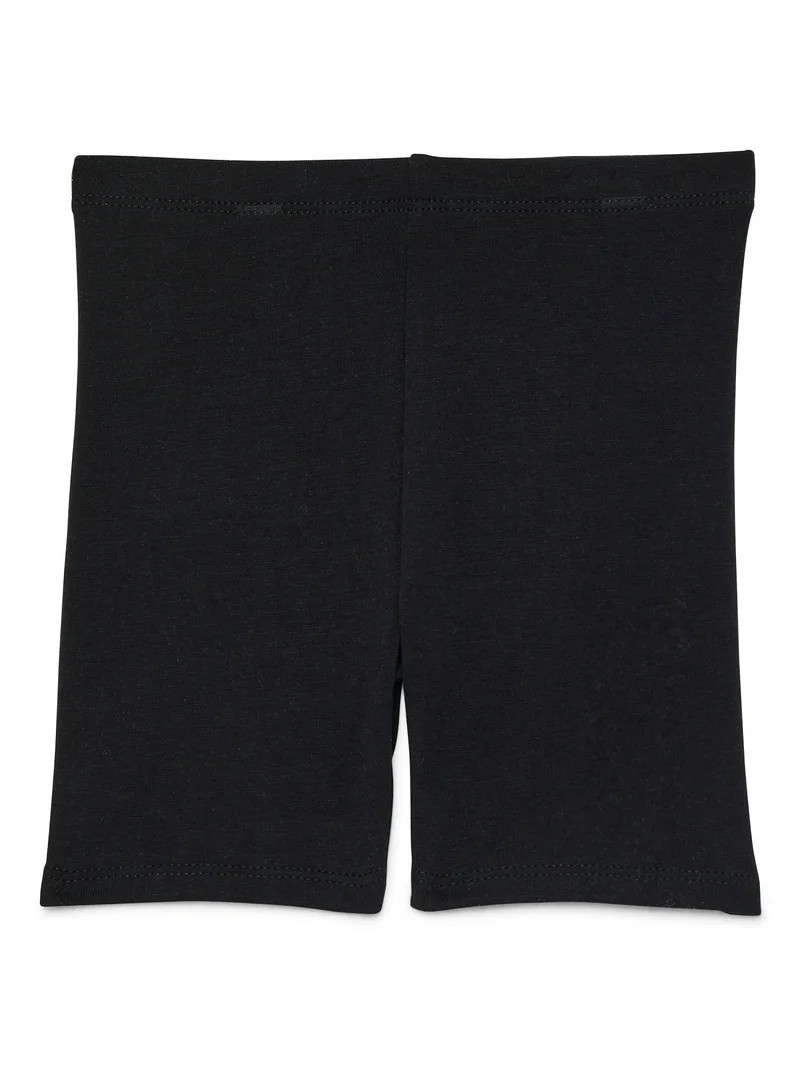 Wonder Nation Toddler Girls Bike Shorts, Sizes 18M-5T | Walmart (US)
