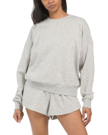 Ultra Soft Fleece Sweatshirt | TJ Maxx