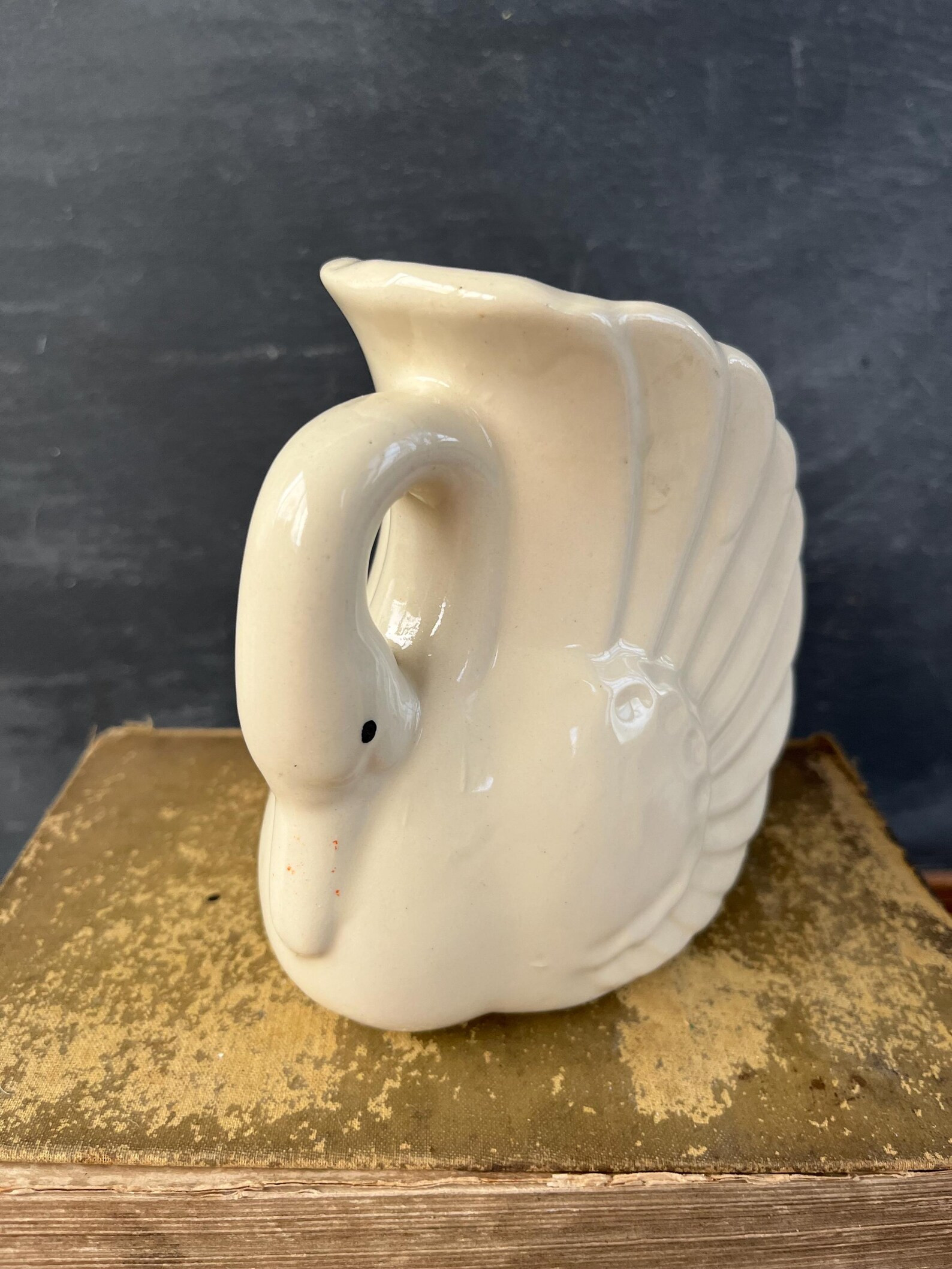 Vintage Mid Century White Swan Planter | Etsy (US)