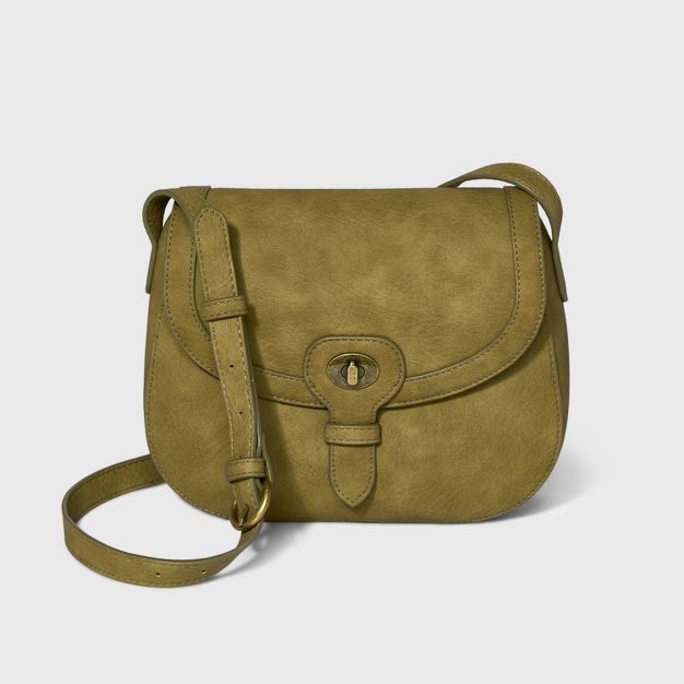 Flap Saddle Crossbody Bag - Universal Thread™ | Target