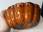 Antique Pennsylvania Redware Pottery Sponge Glaze Turks Head Bundt Cake | eBay | eBay US