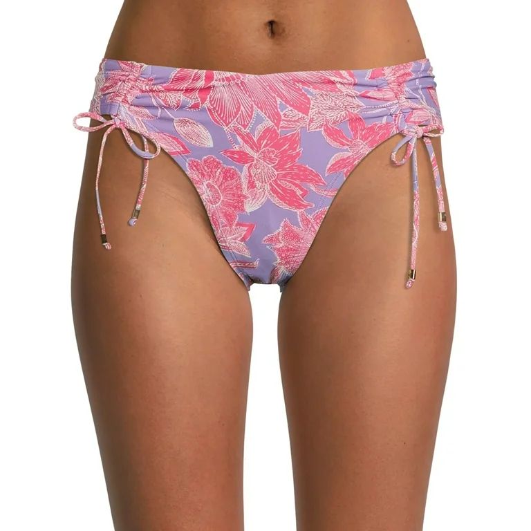 Time and Tru Women’s Printed Cheeky Swimsuit Bottoms | Walmart (US)