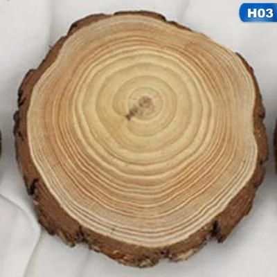 PWFE 3Pcs Natural Wood Slices Wood coaster pieces Craft Wood kit Circles Crafts Christmas Ornamen... | Walmart (US)