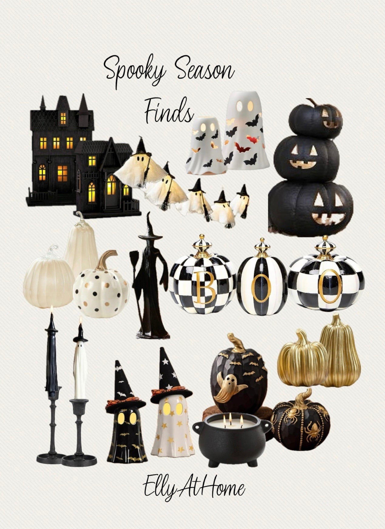 Spooky Halloween season fun decor! Sine selections of n sale! Ghosts, pumpkins, candles, jack o lanterns, light up houses and more!

#LTKHome #LTKSaleAlert #LTKSeasonal