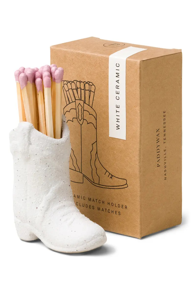 Paddywax Cowboy Boot Match Holder | Nordstrom | Nordstrom