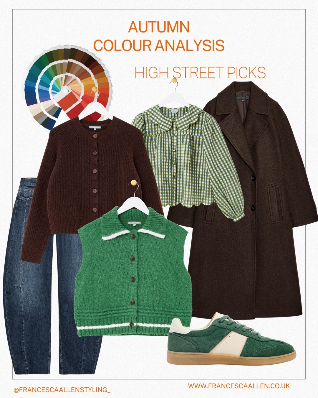 High Street Picks for my Autumn Colour Palette Girlies 🎨 🌈 to find out your perfect colour palette get in touch to book a Colour Analysis Consultation ✨🧡

#LTKstyletip #LTKuk #LTKautumn