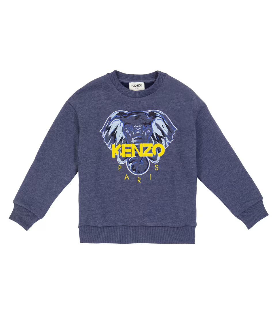 Logo cotton-blend sweatshirt | Mytheresa (UK)