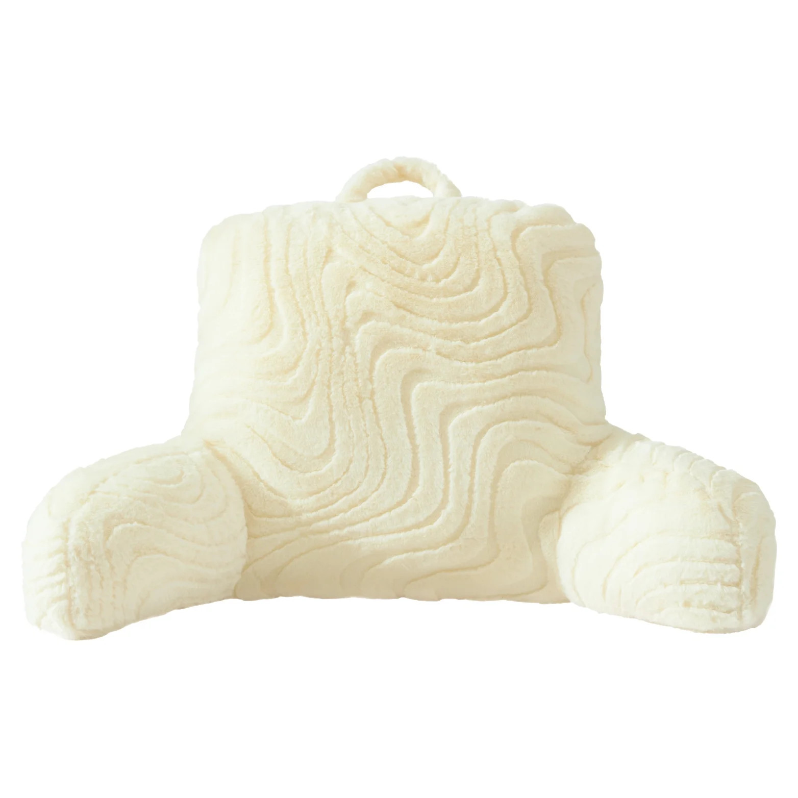 Urban Shop 32" x 10" x 16" White Groovy Backrest | Walmart (US)