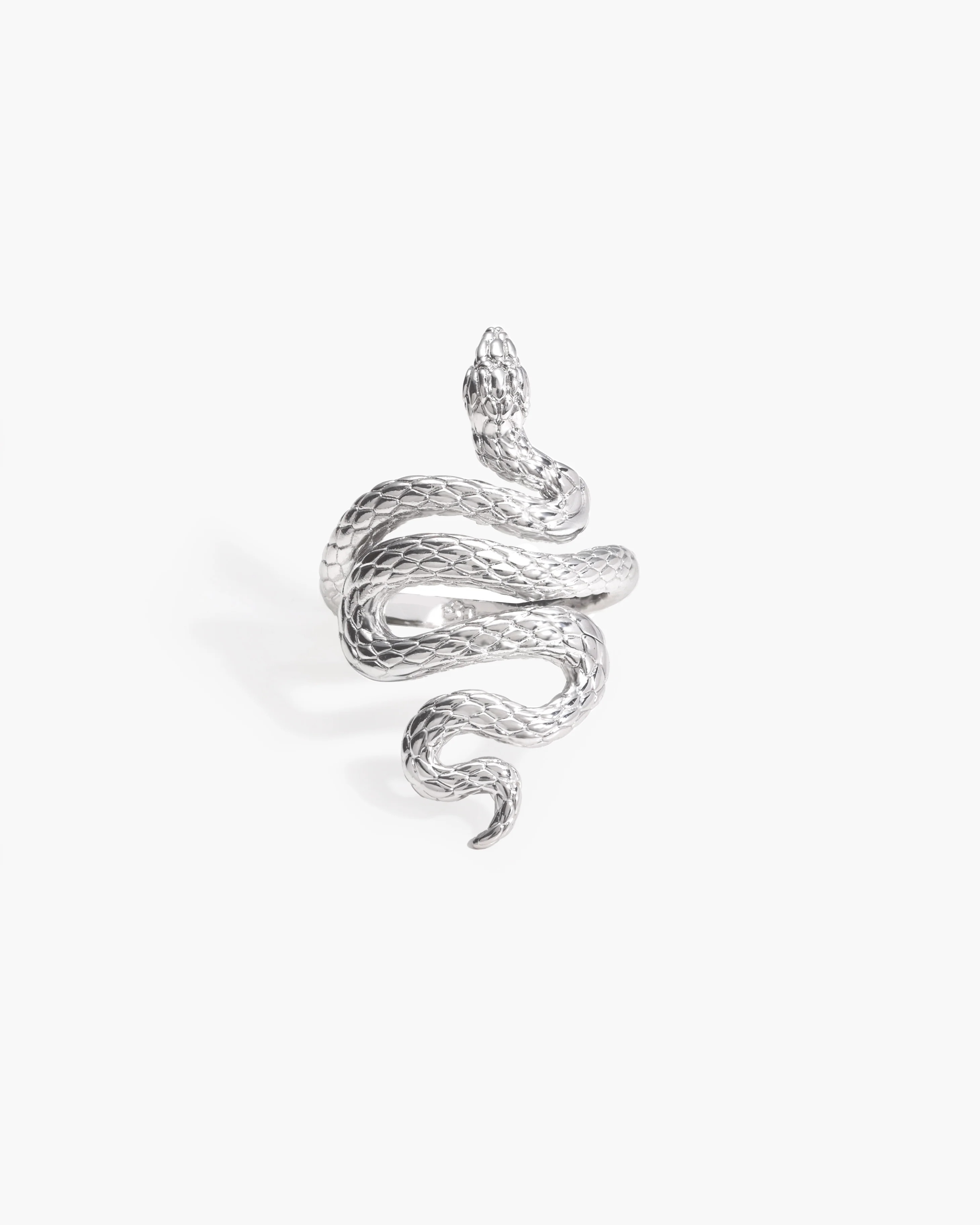 Serpent Ring in Silver Silver / 8 | en route jewelry