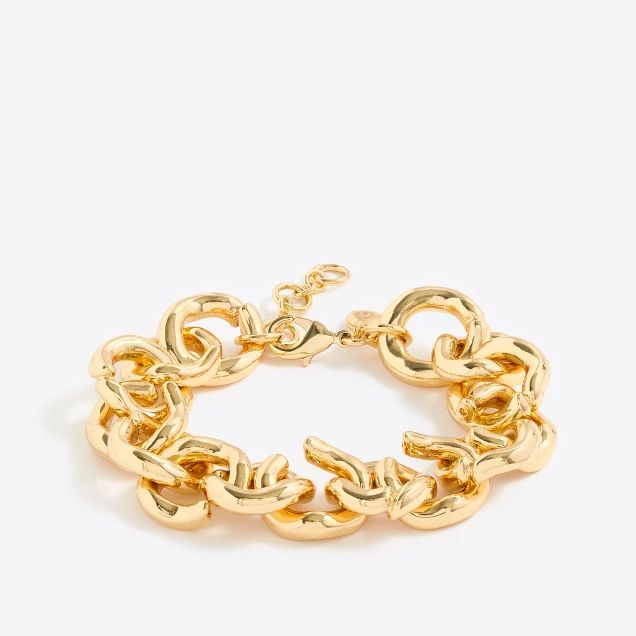 Gold link bracelet | J.Crew Factory