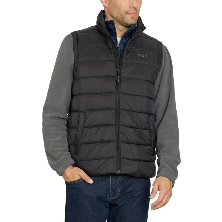 IZOD Men's Puffer Vest, Sizes S-2XL | Walmart (US)