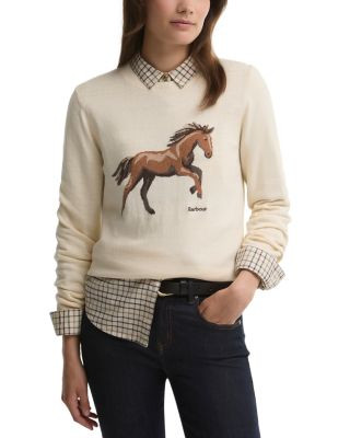 Barbour Homeswood Cotton & Cashmere Intarsia Sweater | Bloomingdale's (US)