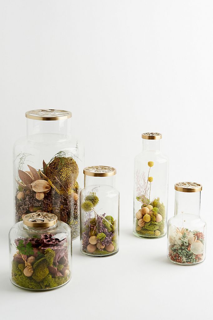 Floral Fragrance Jar | Anthropologie (US)
