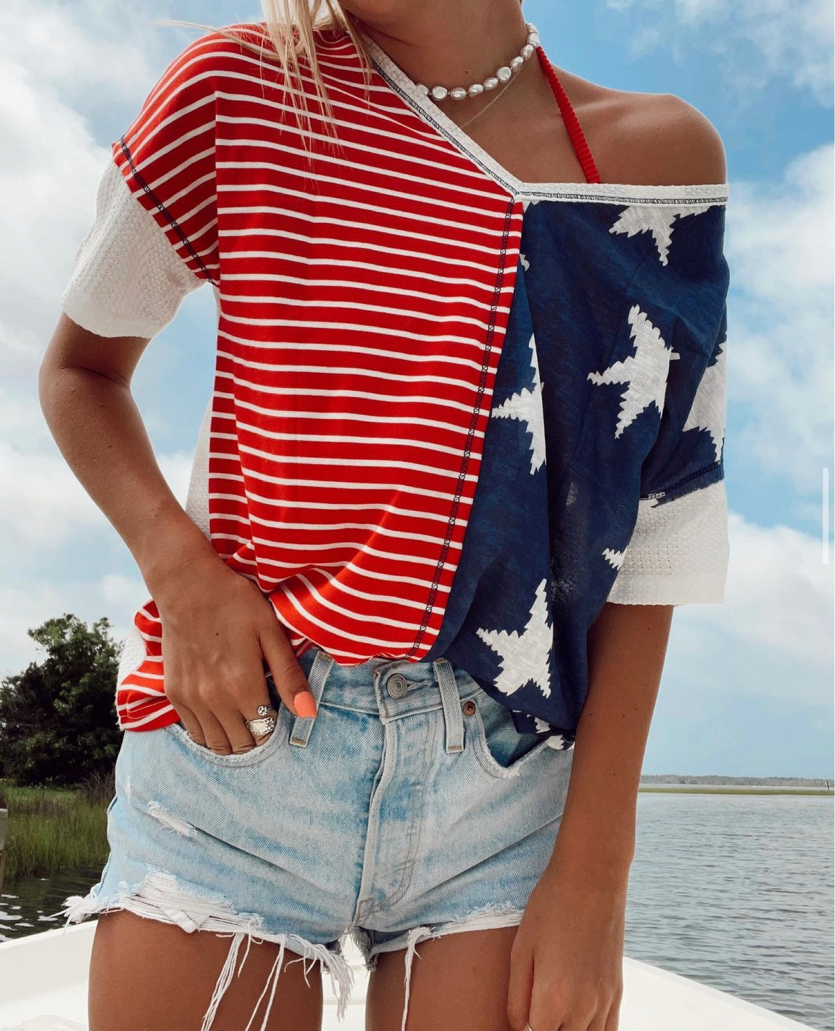 4th of July outfit !! 

Top from Kavvy’s Boutique 

#LTKFind #LTKSeasonal