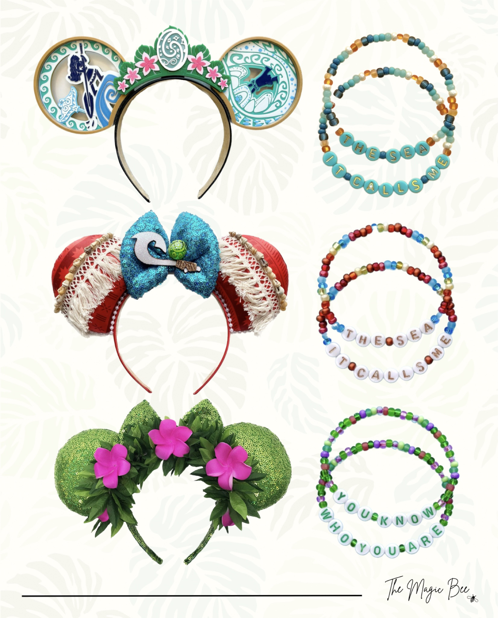 Embrace you inner WAYFINDER with these Moana inspired accessories!🌺
