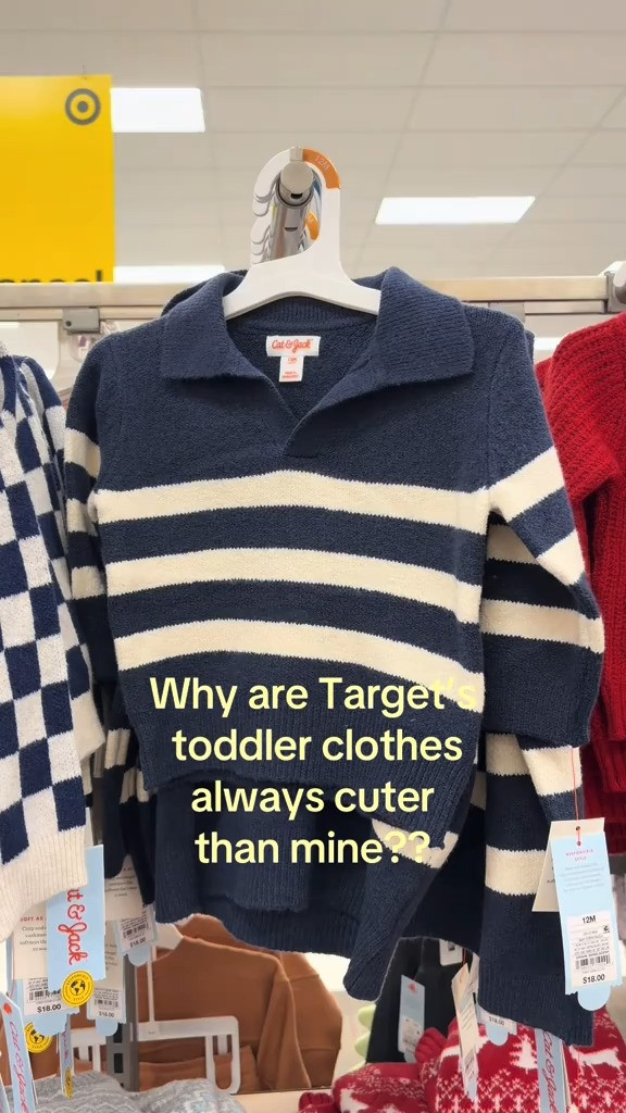 Toddler boy winter sweaters are in stock at Target! 

 #LTKBaby