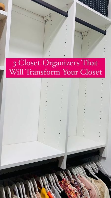 Closet organization 

#LTKVideo #LTKhome #LTKfindsunder50