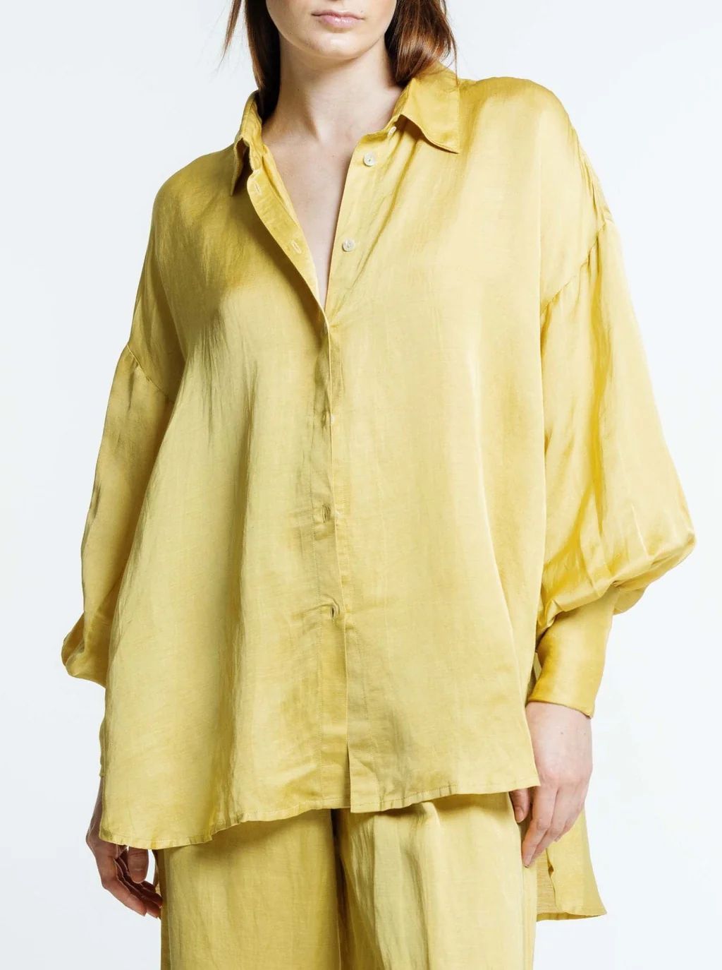 Museo Button Up - Citrine | LAUDE the Label