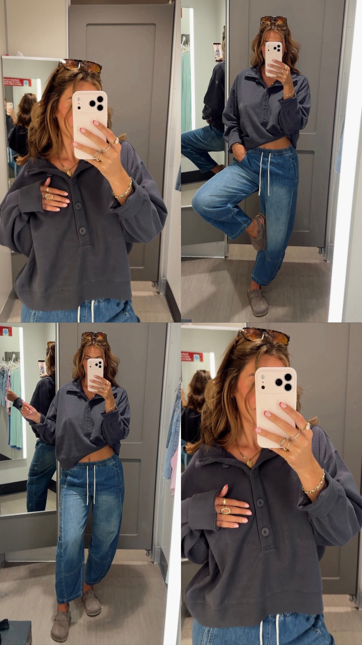 Currently living in this sweatshirt 🤍 oversized, cozy, and somehow still cute enough to wear out. I’m 5’10 160 and have on an XL for an oversized fit.

#LTKmorningroutine #LTKootd #LTKTall