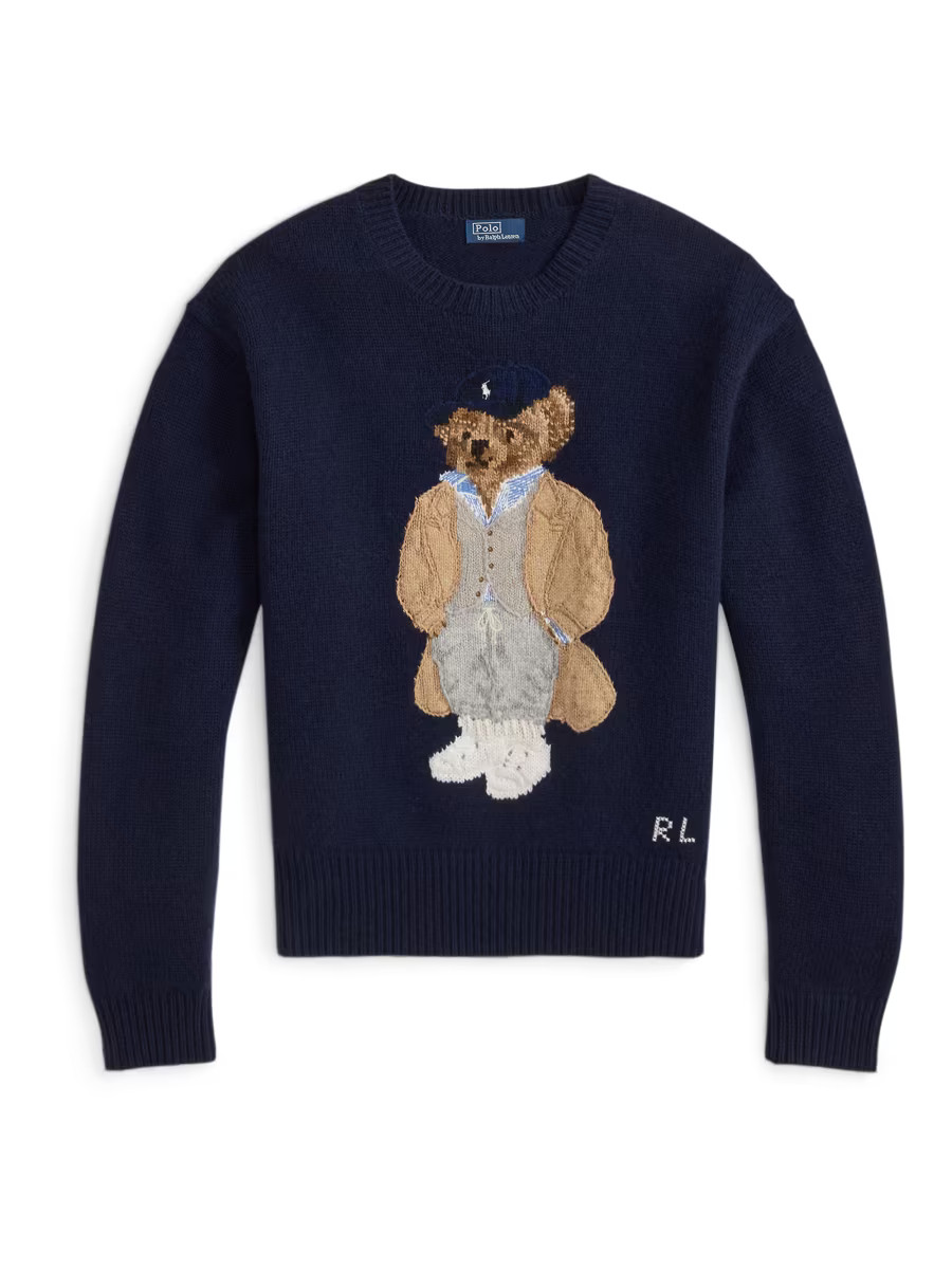 Polo Bear Crewneck Sweater | Saks Fifth Avenue
