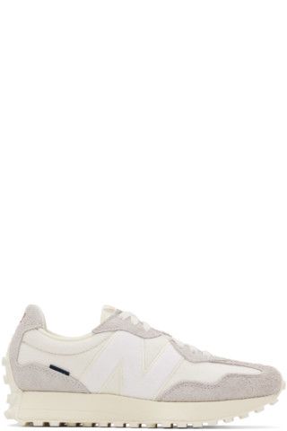 Off-White & Gray 327 Sneakers | SSENSE