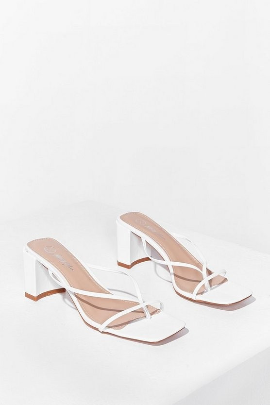 Mule Be Back Strappy Block Heeled Mules | NastyGal (US & CA)