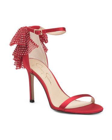 Moure Heeled Sandals With Bow Accent | TJ Maxx