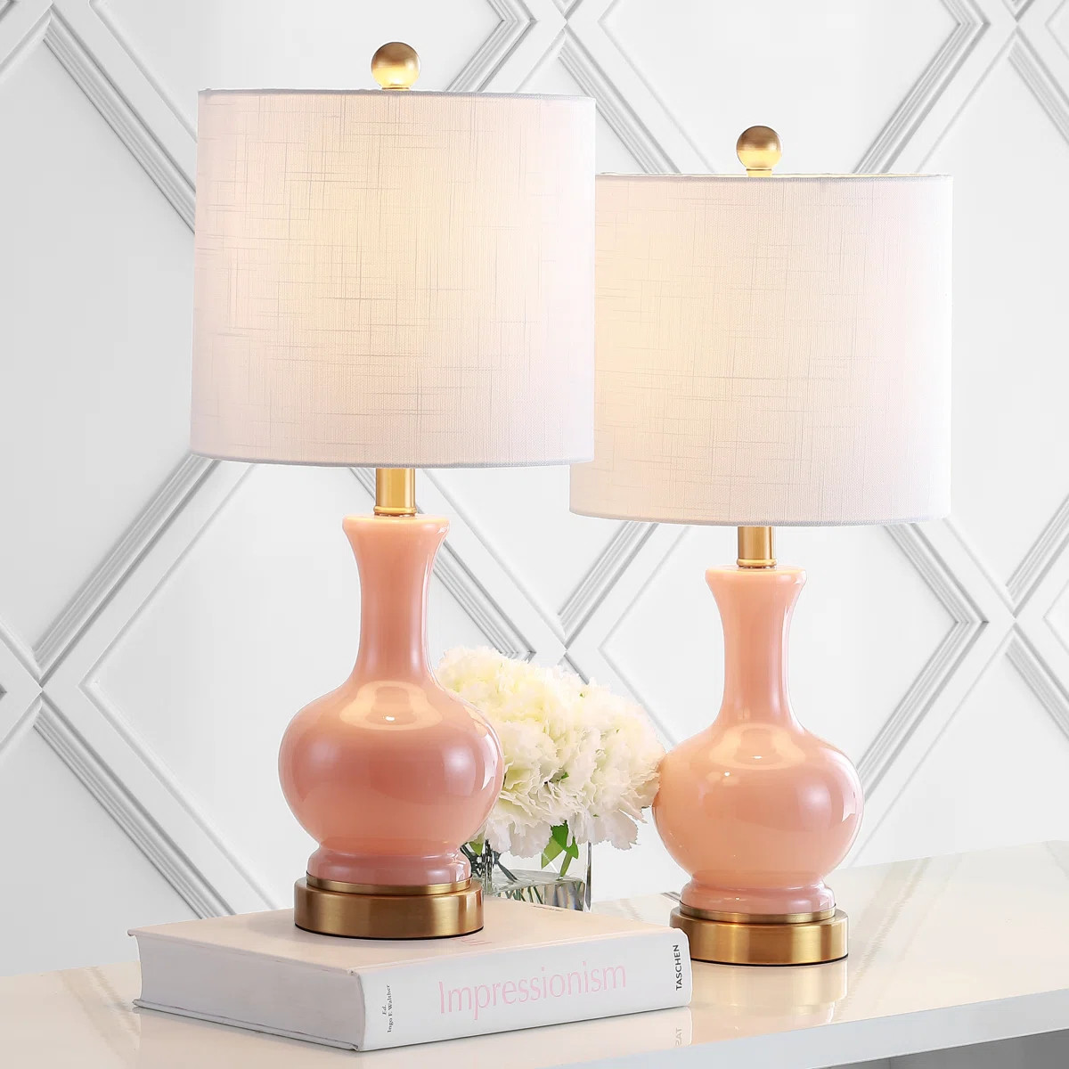 Everly Quinn Hillsville 22" Table Lamp Set & Reviews | Wayfair | Wayfair North America