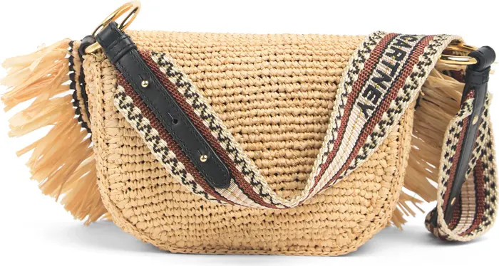 Stella McCartney Crochet Raffia Shoulder Bag | Nordstromrack | Nordstrom Rack