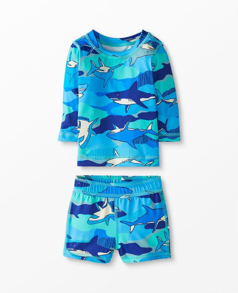 Baby Rash Guard & Swim Shorts Set | Hanna Andersson