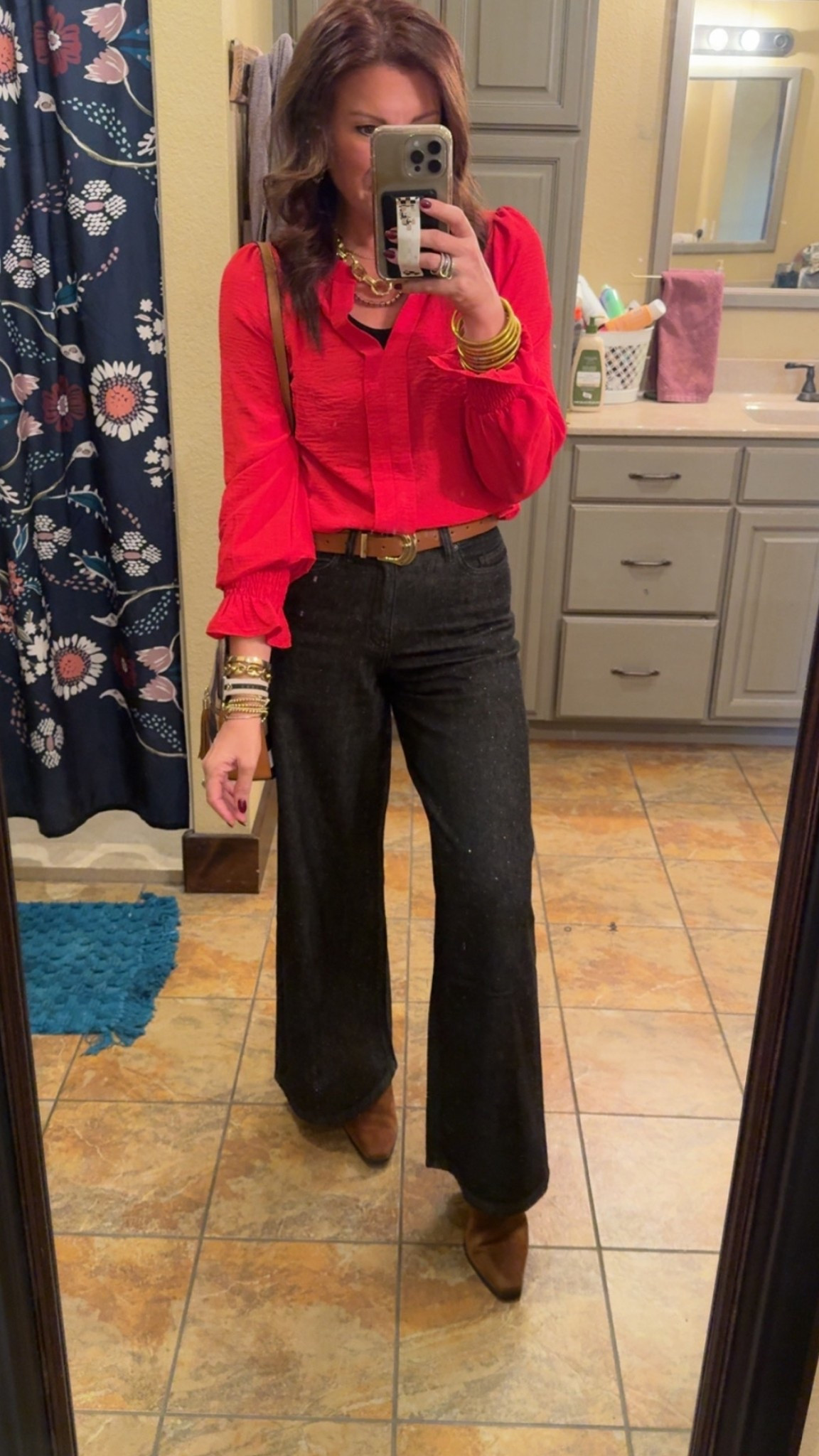 Holiday looks! Embellished denim! Has matching jacket too! 

Wearing size 4 and size small in top!

Walmart | Amazon | sale | holiday fits | style inspo 

#LTKHoliday #LTKFindsUnder50 #LTKSaleAlert