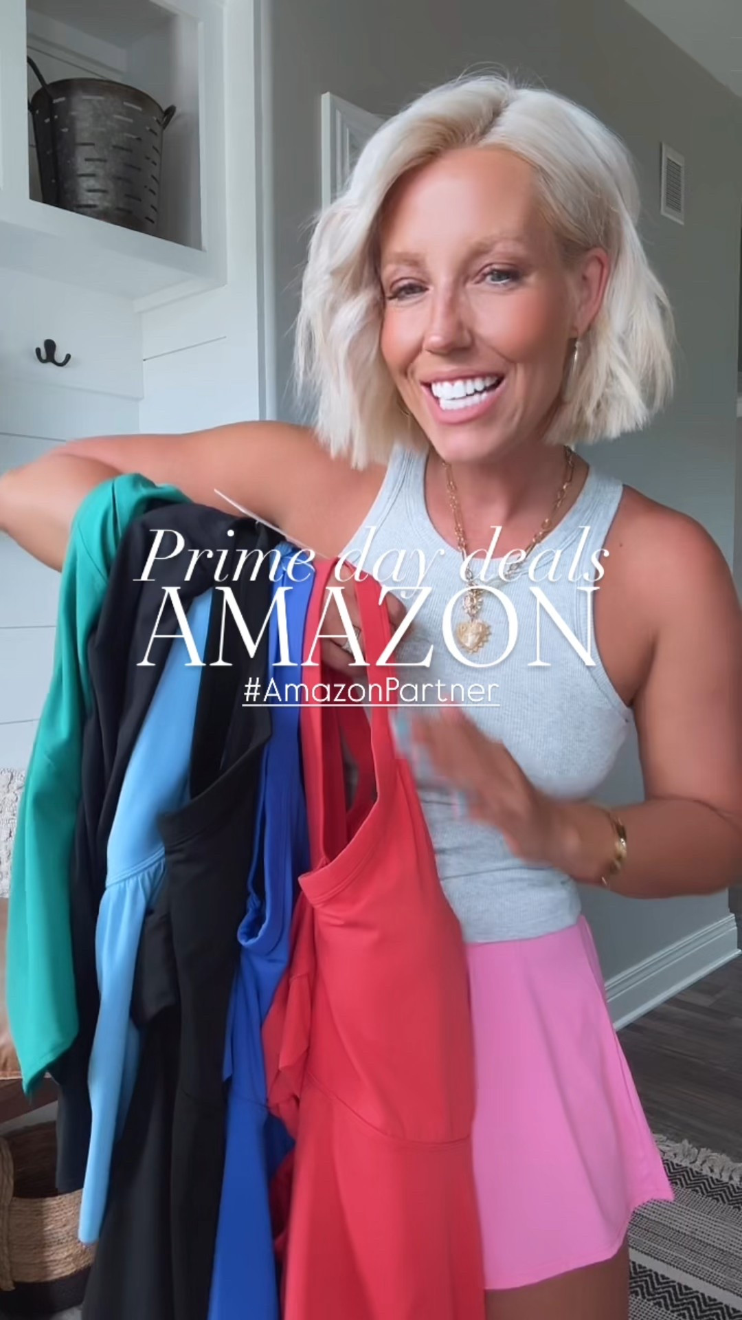 Check out some of my fav @amazon Prime Day deals I grabbed!!!! #AmazonPartner These shorts are seriously the best!!!! So comfy and flattering!!!! And who doesn’t love a good athletic dress!! I love these with the built in bra and built in shorts that are detached in the back!!! 
#founditonamazon @amazonfashion


#LTKSaleAlert #LTKStyleTip #LTKFindsUnder50
