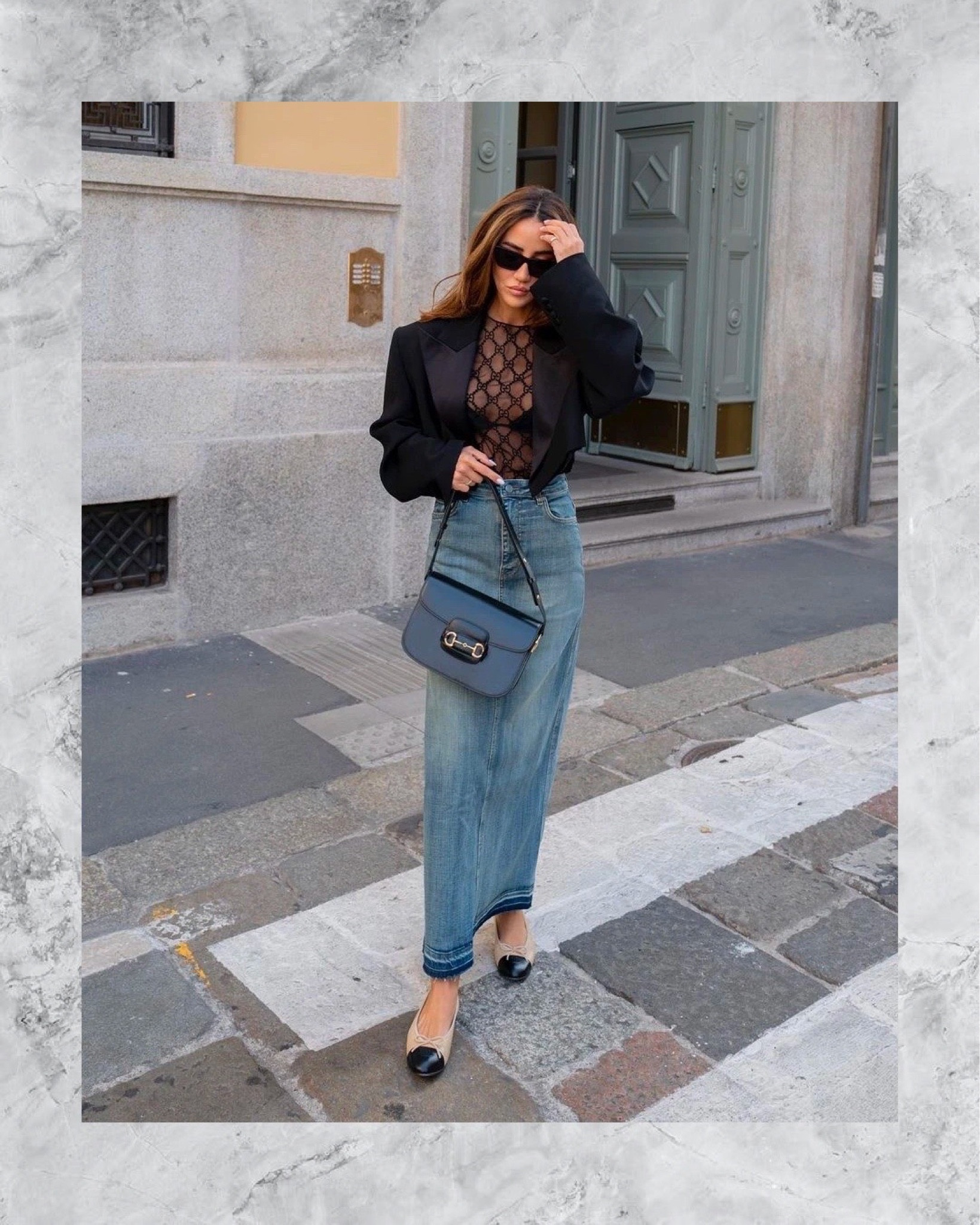 Denim Maxi Skirt x Ballet Flats For Summer

Maxi lengths are all the rage right now, and denim skirts in this silhouette are in high demand. The versatility of this coveted bottom allows you to style it just like pair of jeans. Tamara opts for a dark and moody aesthetic, pairing her denim maxi with a sheer top and cropped blazer. We love how the ballet flats tone down the entire vibe, keeping it lady-like and classy. Continue reading on TheCoolHour.com

#LTKFind #LTKstyletip #LTKSeasonal