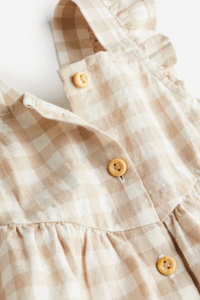 Ruffle-trimmed Cotton Dress | H&M (US + CA)
