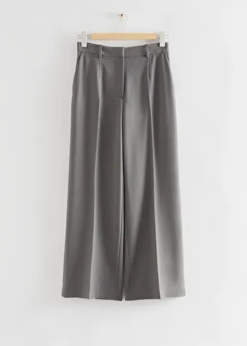 Press Crease Flared Trousers | & Other Stories (EU + UK)