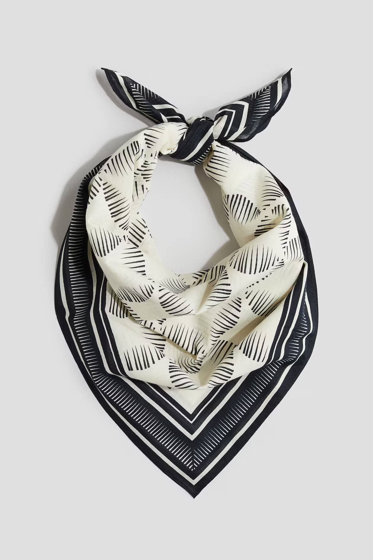 Printed Cotton Scarf | H&M (US + CA)