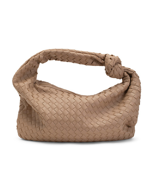 Vanessa Large Woven Knotted Hobo | TJ Maxx