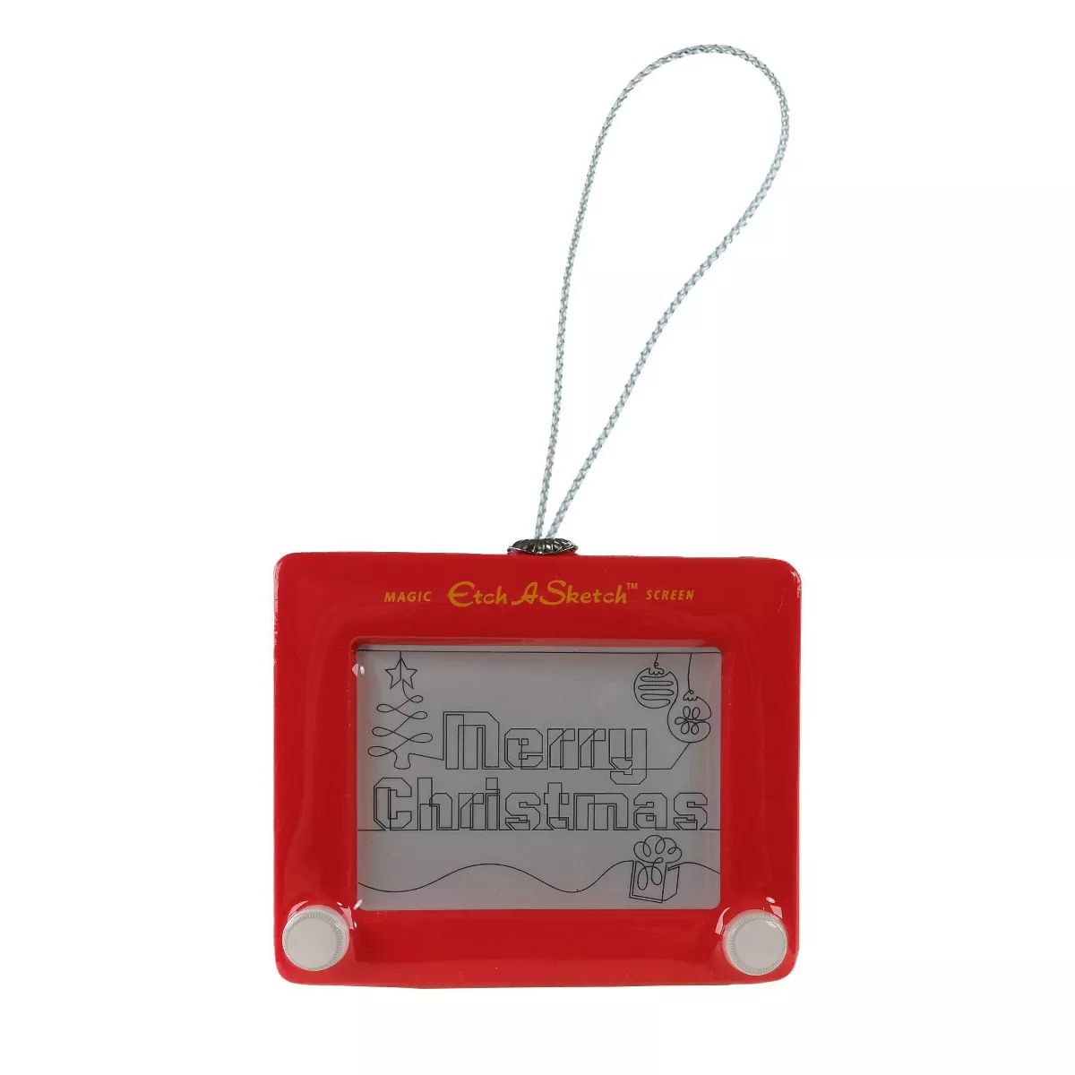 Etch A Sketch Decoupage Christmas Tree Ornament | Target