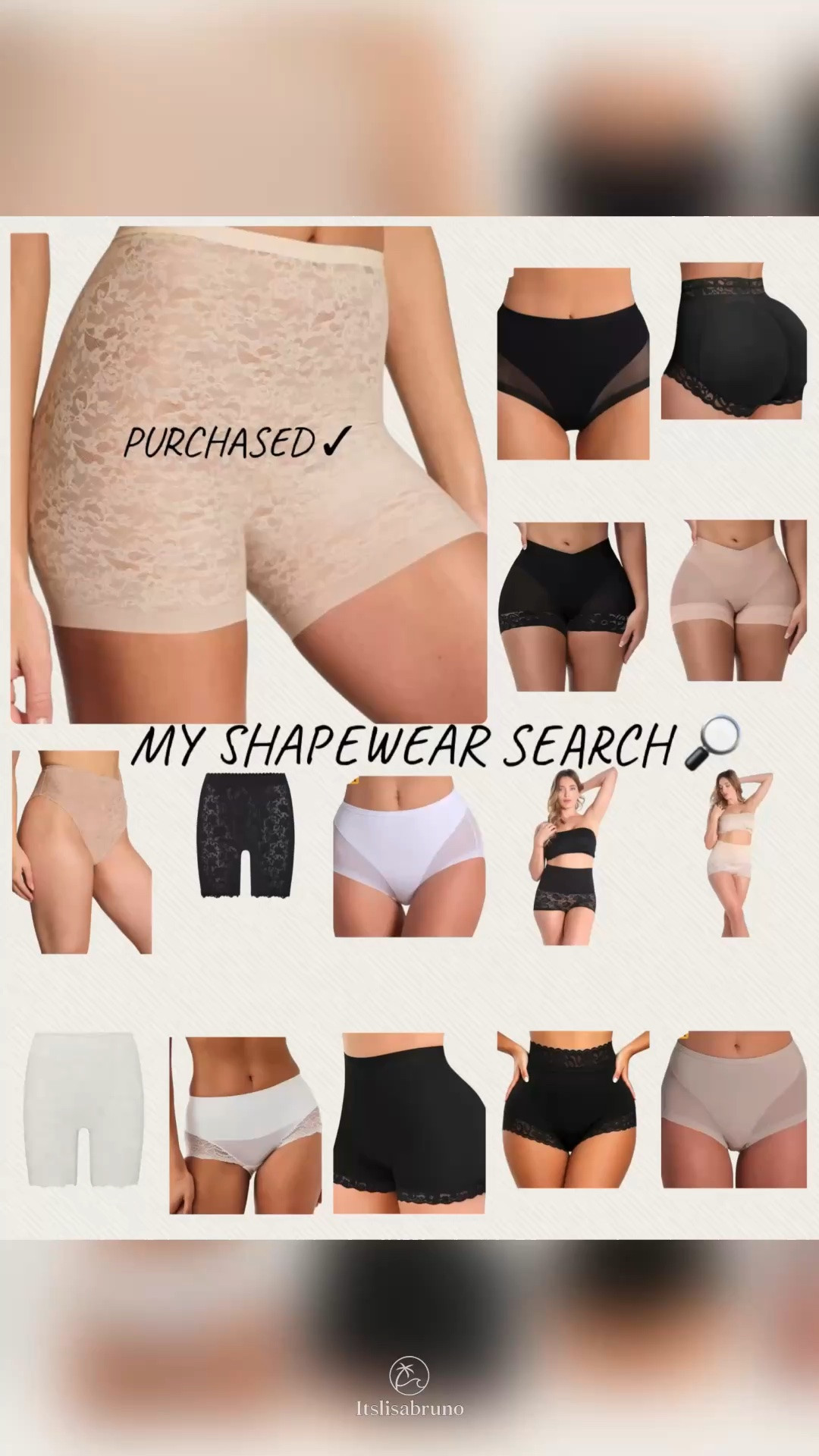 My shapewear search led me to these 👀

I’ve been saving and comparing different shapewear options for an upcoming outfit, and I finally ordered the @Spanx Girl Shorts to try first. Sharing the other styles I saved too because finding the right shapewear can be a whole process.

Unboxing now… try-on coming next. 🤍

Shop my shapewear finds on LTK.

#shapewear #spanx #shapewearshorts #bodysculpting #outfitessentials #fashionfinds #stylefinds #LTKCreator

#LTKOver40 #LTKootd #LTKActive