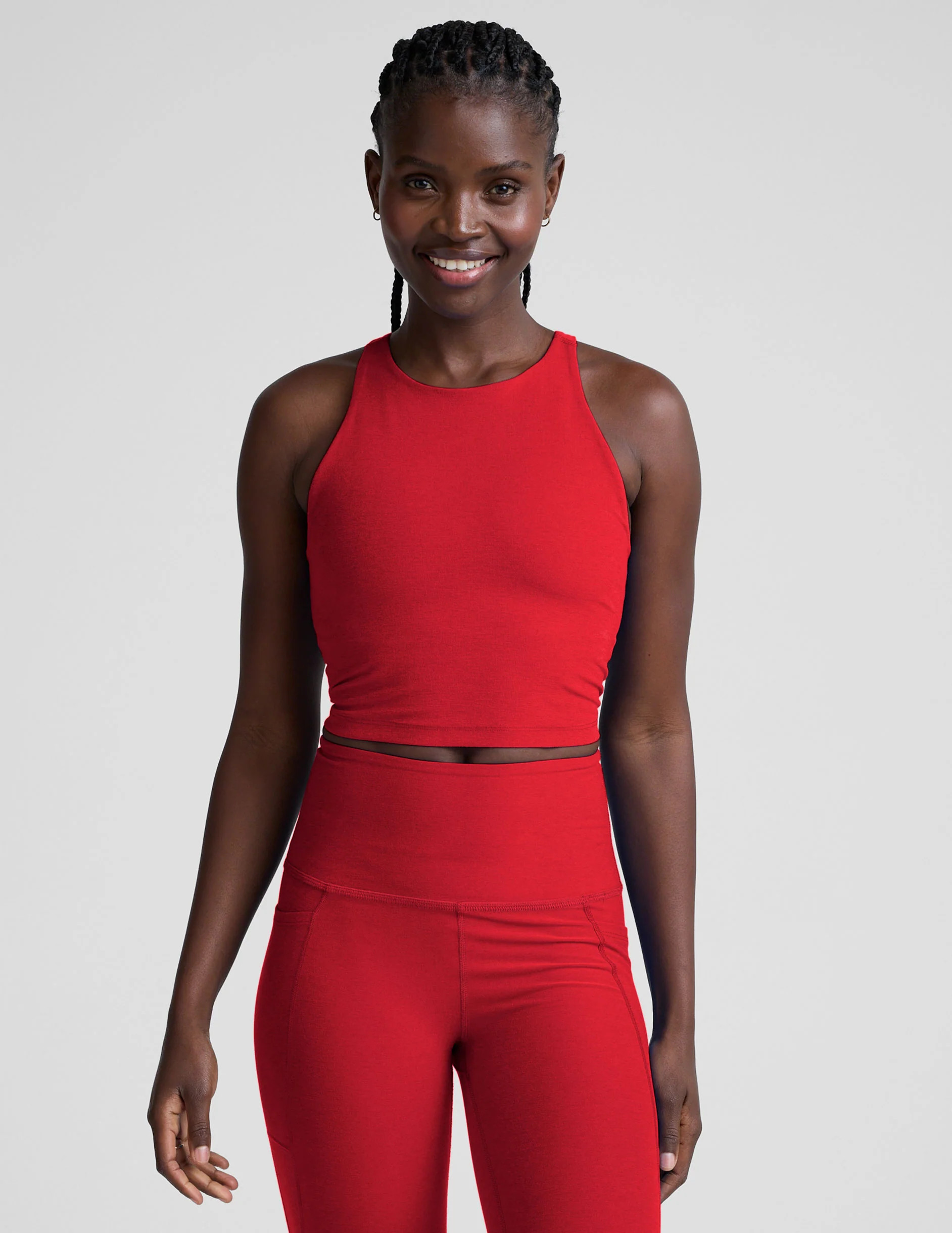 Spacedye Refocus Cropped Tank | Beyond Yoga | Beyond Yoga