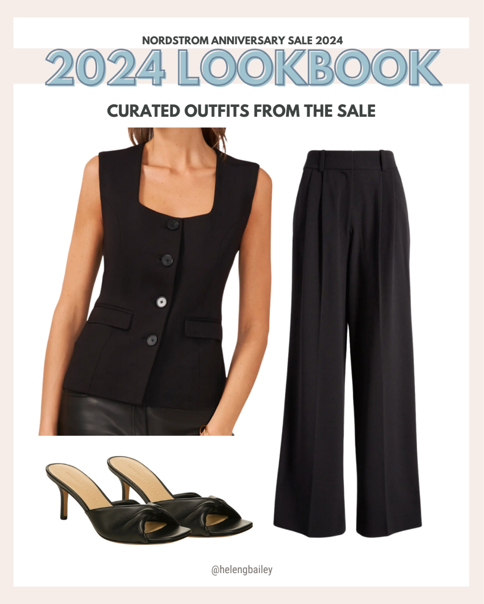 Square neck vest outfit from the Nordstrom anniversary sale

#LTKxNSale #LTKSummerSales