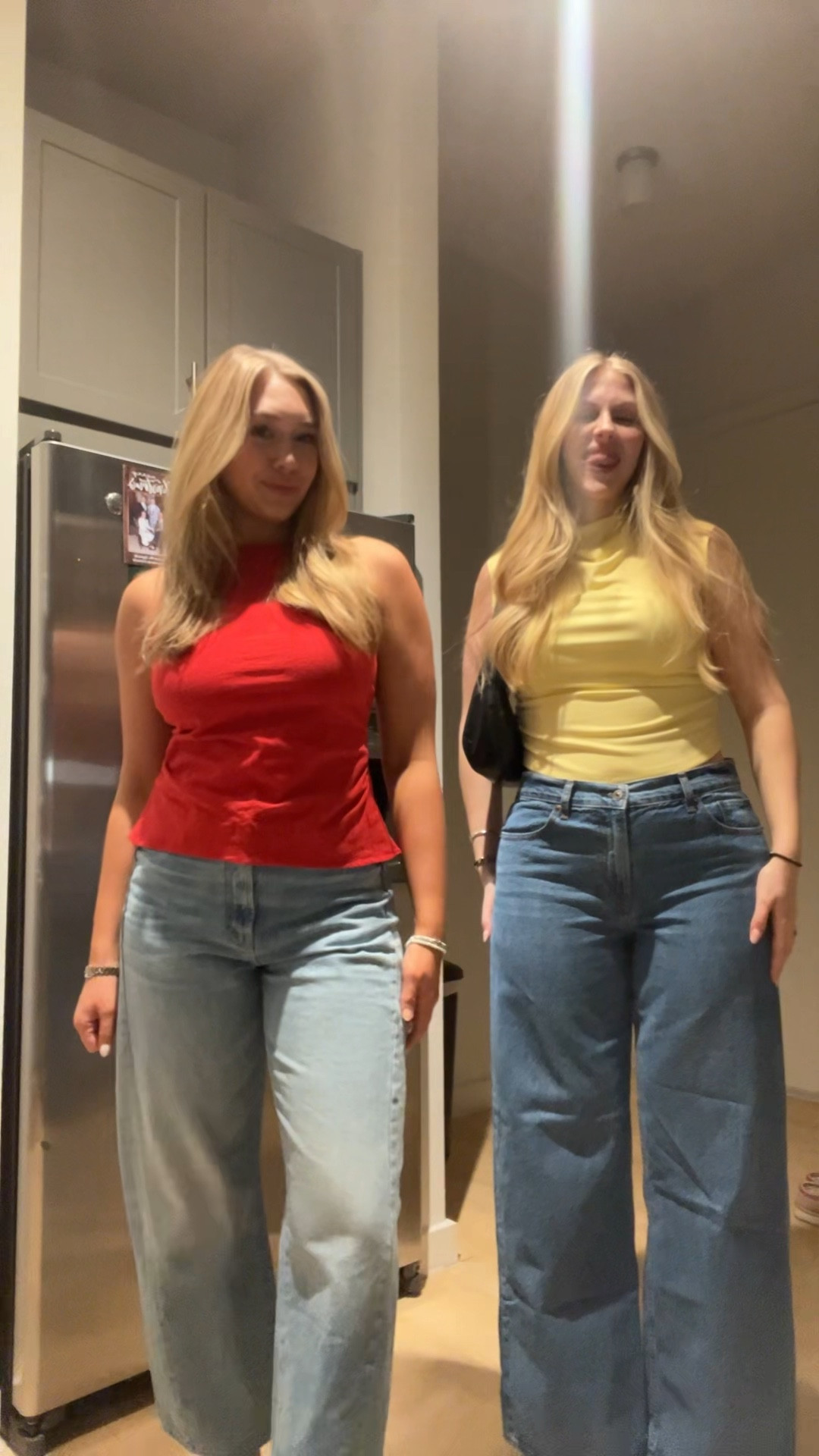 Ootd video from this past weekend❤️LOVED this red top and barrel jean combo! 

Top: Free People
Jeans: Mother Denim
Shoes: Steve Madden

#LTKShoeCrush #LTKFindsUnder100 #LTKSeasonal