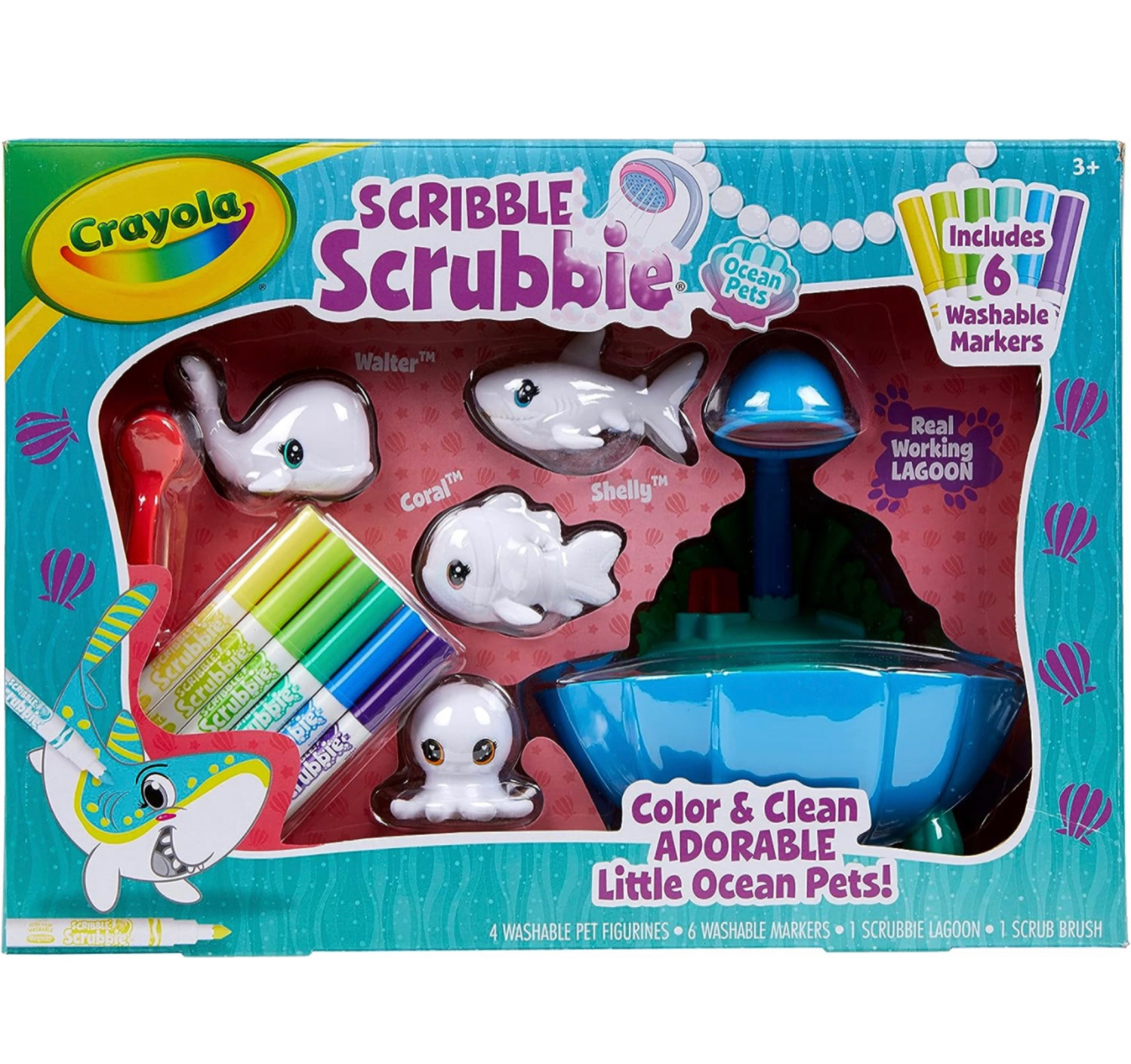 One of my favorite toy is to buy as a gift for boys, or girls! This set is really cool because it comes with a working bath to clean the markers off. Cleaning them off is half the fun! 

#LTKsalealert #LTKxPrime #LTKkids