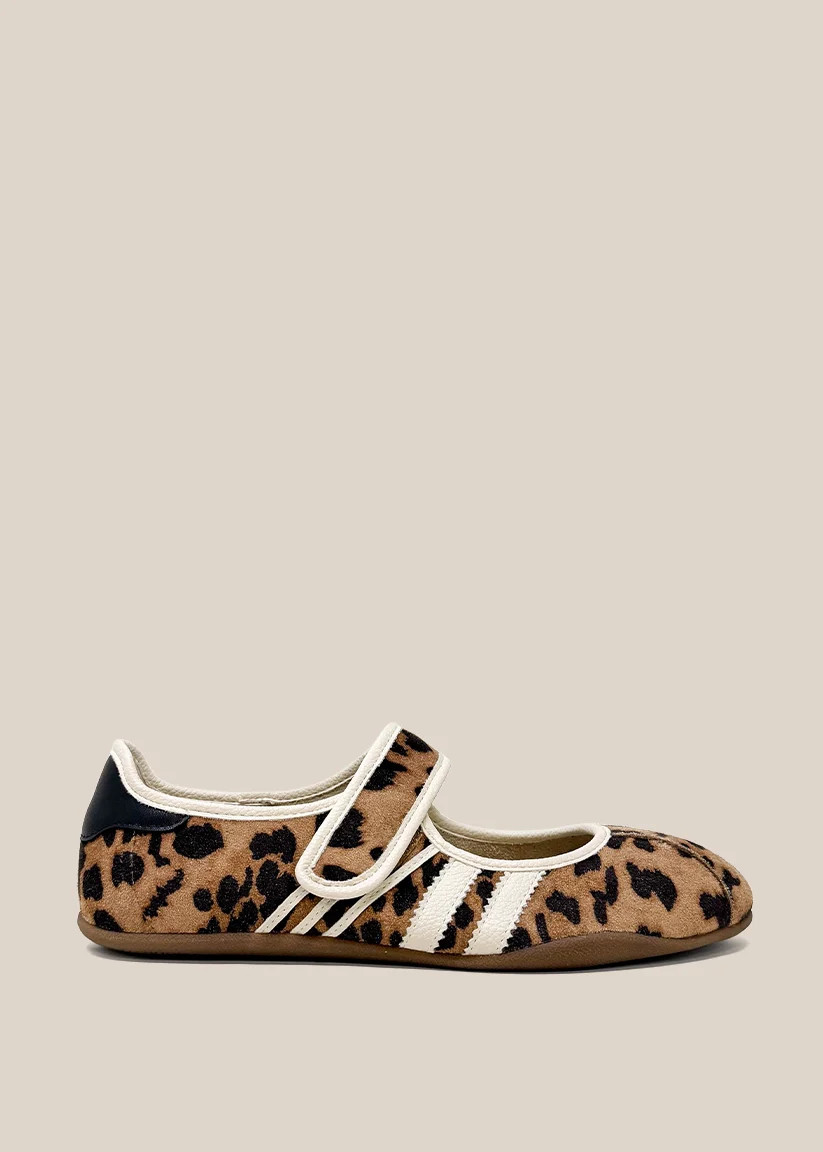 Peyton Leopard Retro Flat Sneaker | SHU by Shushop | SHUSHOP