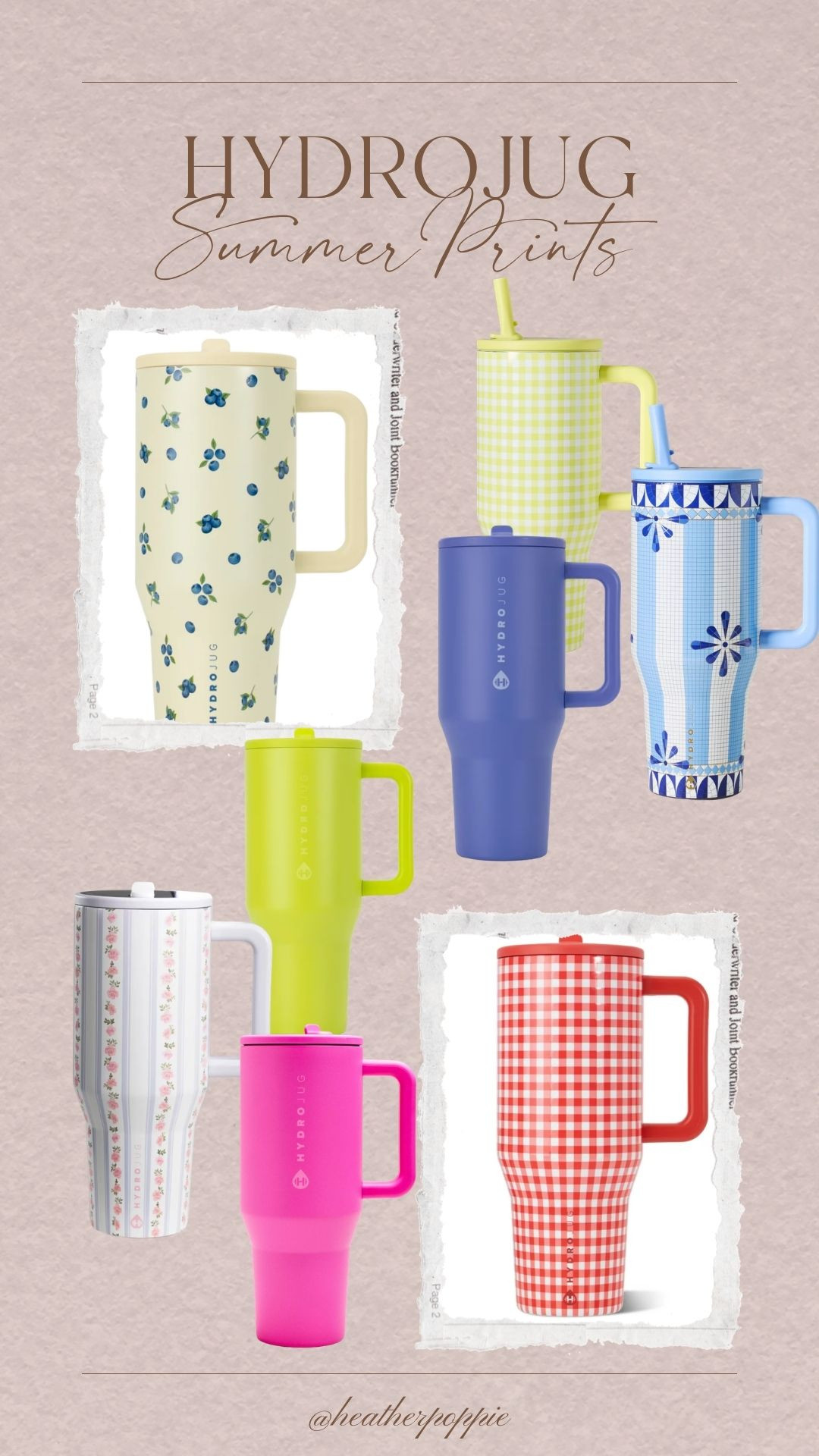 New summer colors from @HydroJug 🍒🍋‍🟩🌸🫐🤍 I literally use mine everyday and love!



hydrojug, summer cups, summer must haves, pool accessories, mom life, on the go, travel 

 #LTKmomlife #LTKHome #LTKTravel