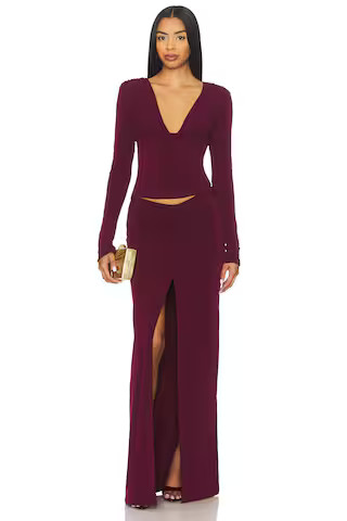 Lovers and Friends Leighton Top in Plum from Revolve.com | Revolve Clothing (Global)