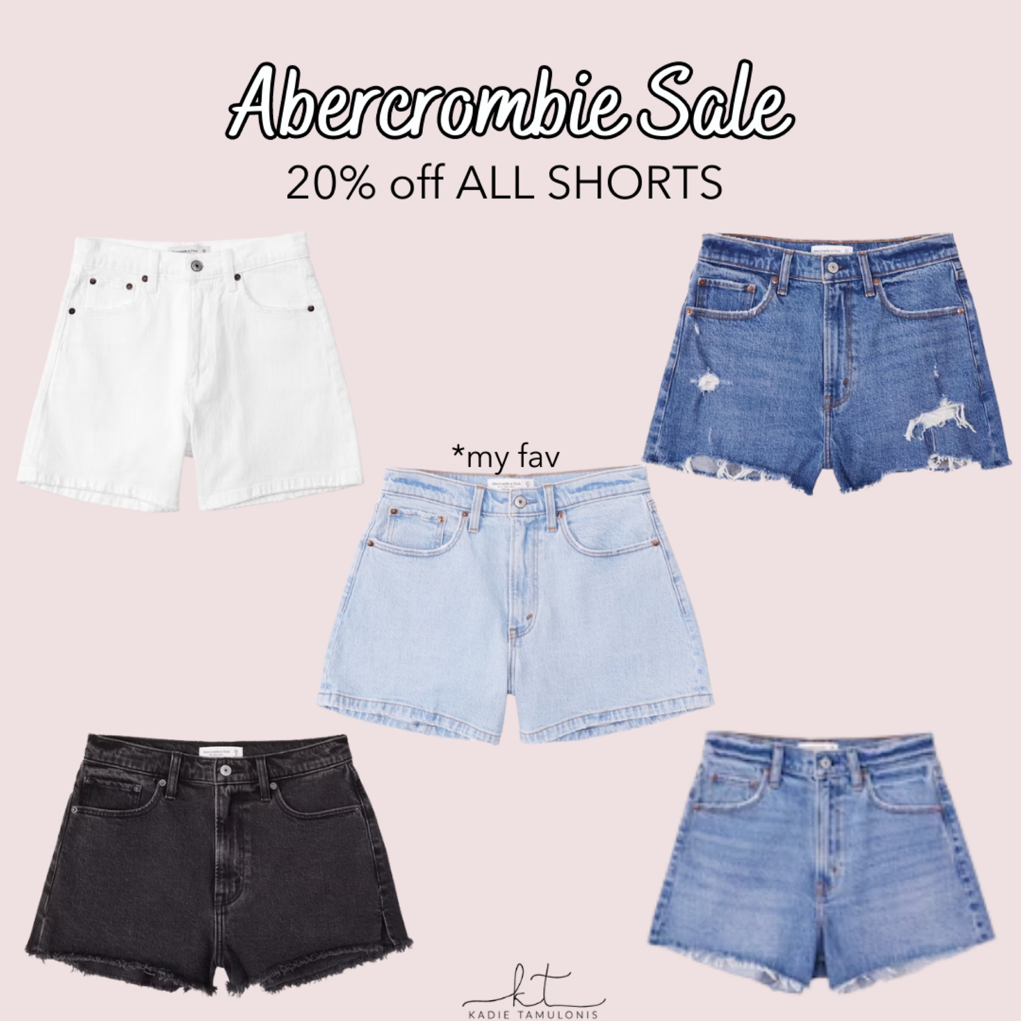 20% off ALL SHORTS at ABERCROMBIE 🤍

best denim everrr 🤸🏼‍♀️

I shop curve love (2 more inches in hip/thigh so no waist gap) size 28 or 29 depending on how I want it to fit. 

#abercrombie #shorts #denimshorts #denimsale #jeanshorts

#LTKFind #LTKsalealert