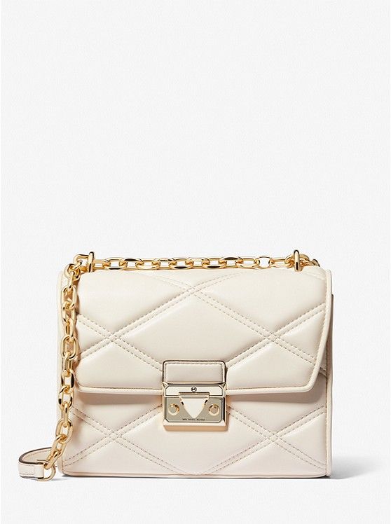 Serena Small Quilted Faux Leather Crossbody Bag | Michael Kors US