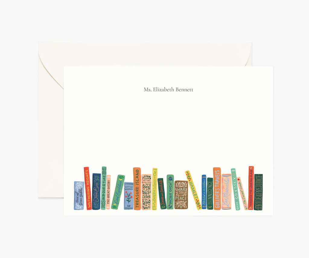 Everyday Personalized Stationery  - Book Club | Rifle Paper Co.