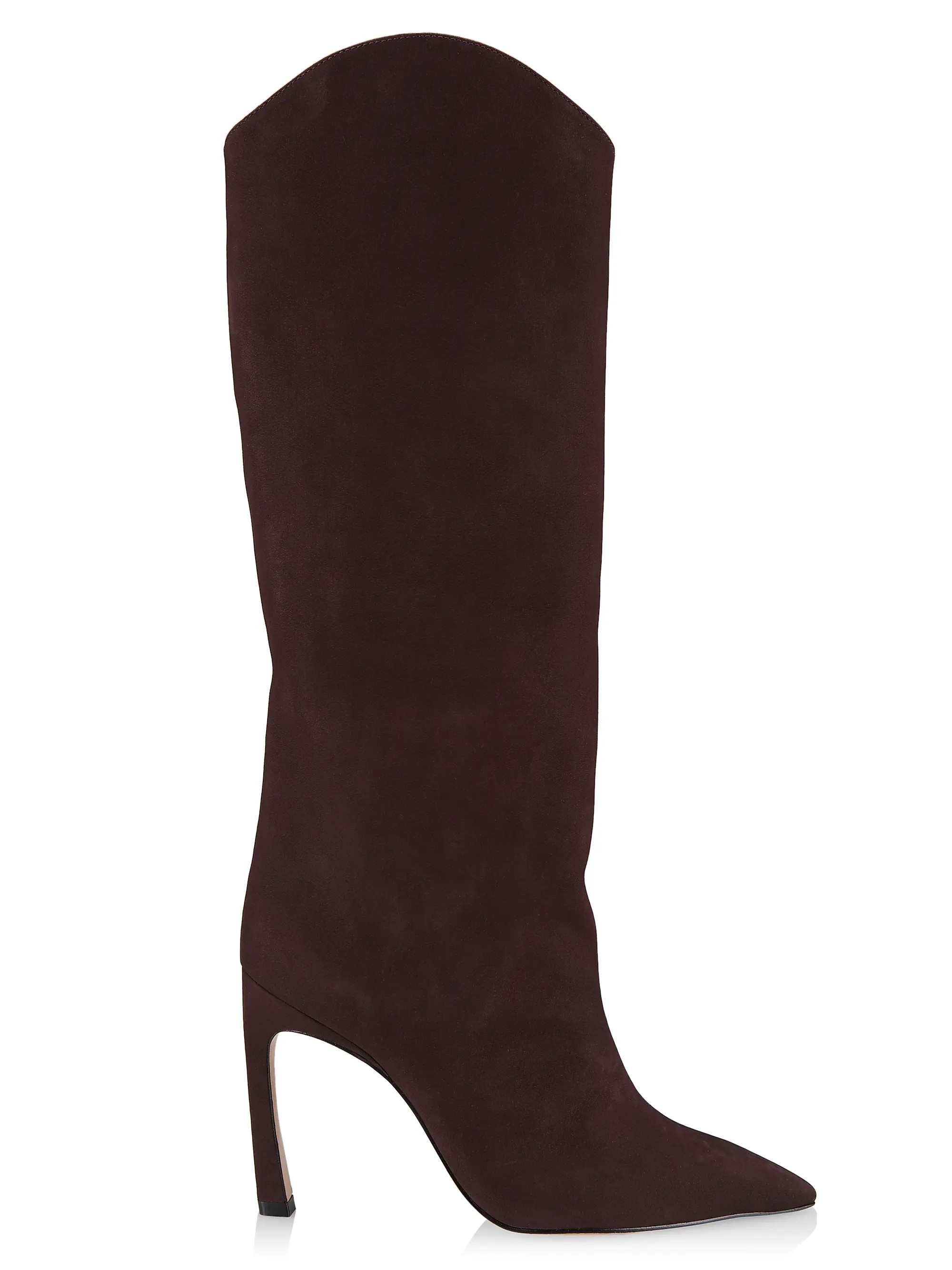 Schutz Maryana Nubuck Knee-High Boots | Saks Fifth Avenue | Saks Fifth Avenue